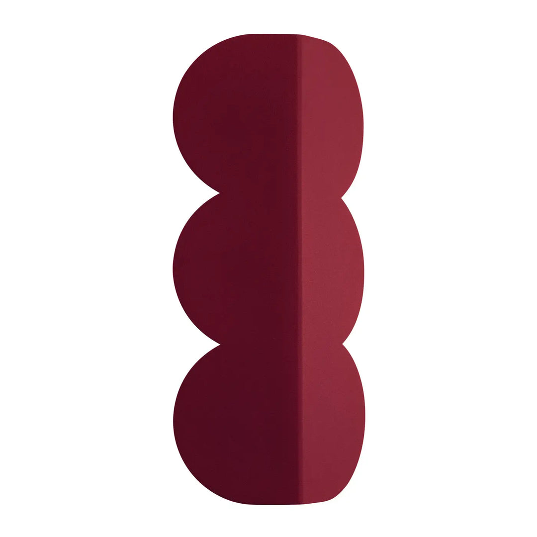 BISCUIT wall light, burgundy