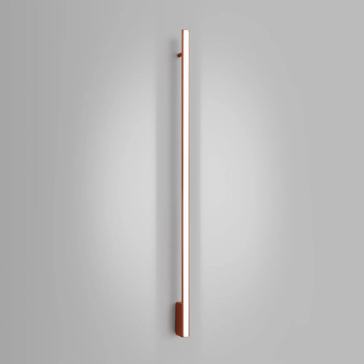 LAGOM 150 wall light, ochre red, LED 4000K