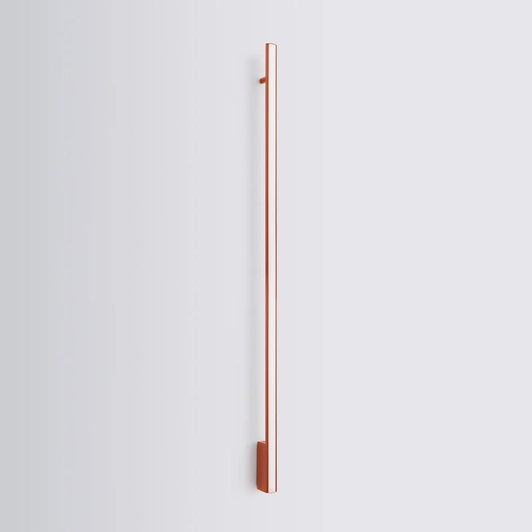 LAGOM 150 wall light, ochre red, LED 4000K