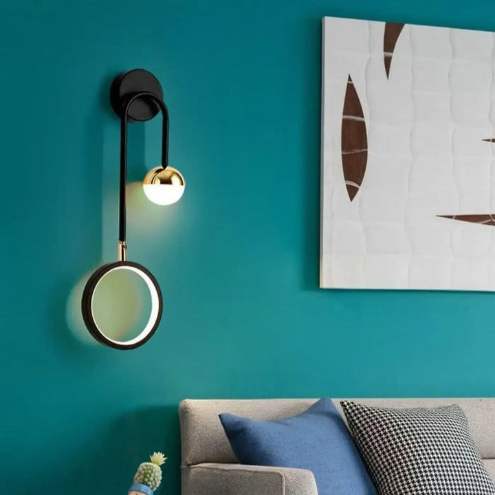 Applique Murale Scandinave en Aluminium