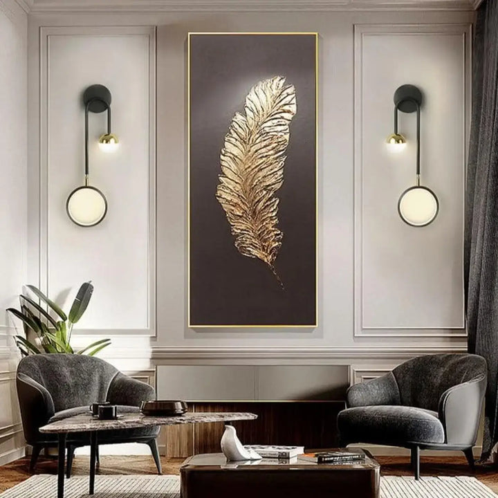 Applique Murale Scandinave en Aluminium