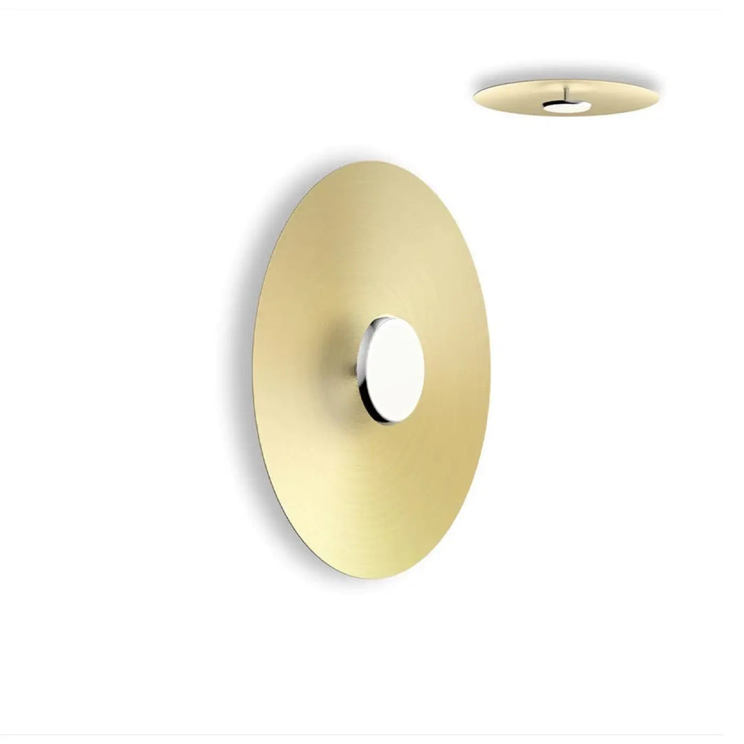 Applique murale Sky Dome, abat-jour en laiton, 61 cm