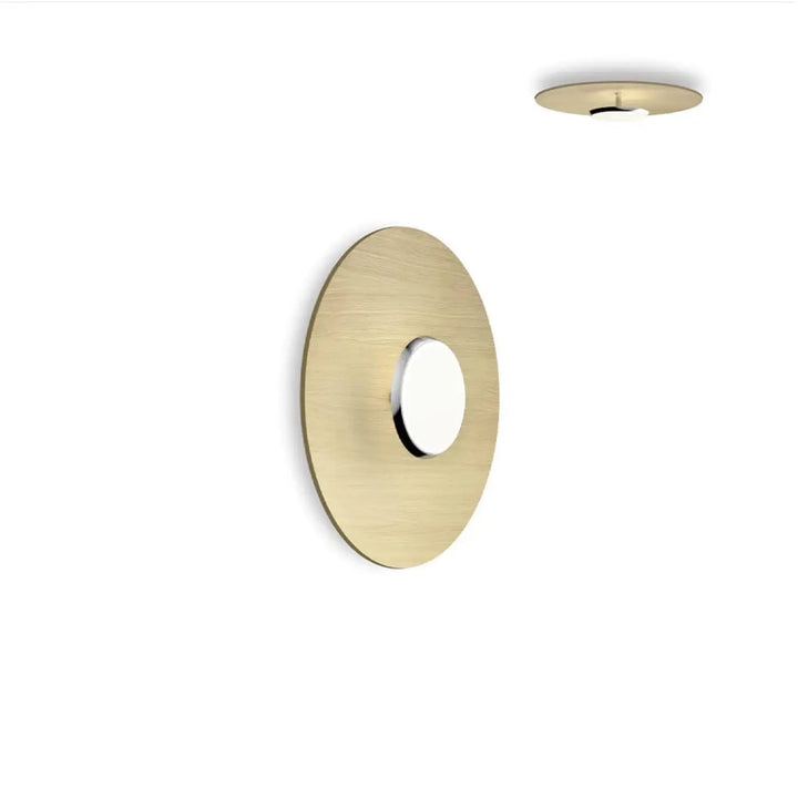 Applique murale Sky Dome, abat-jour en chêne, 45,8 cm