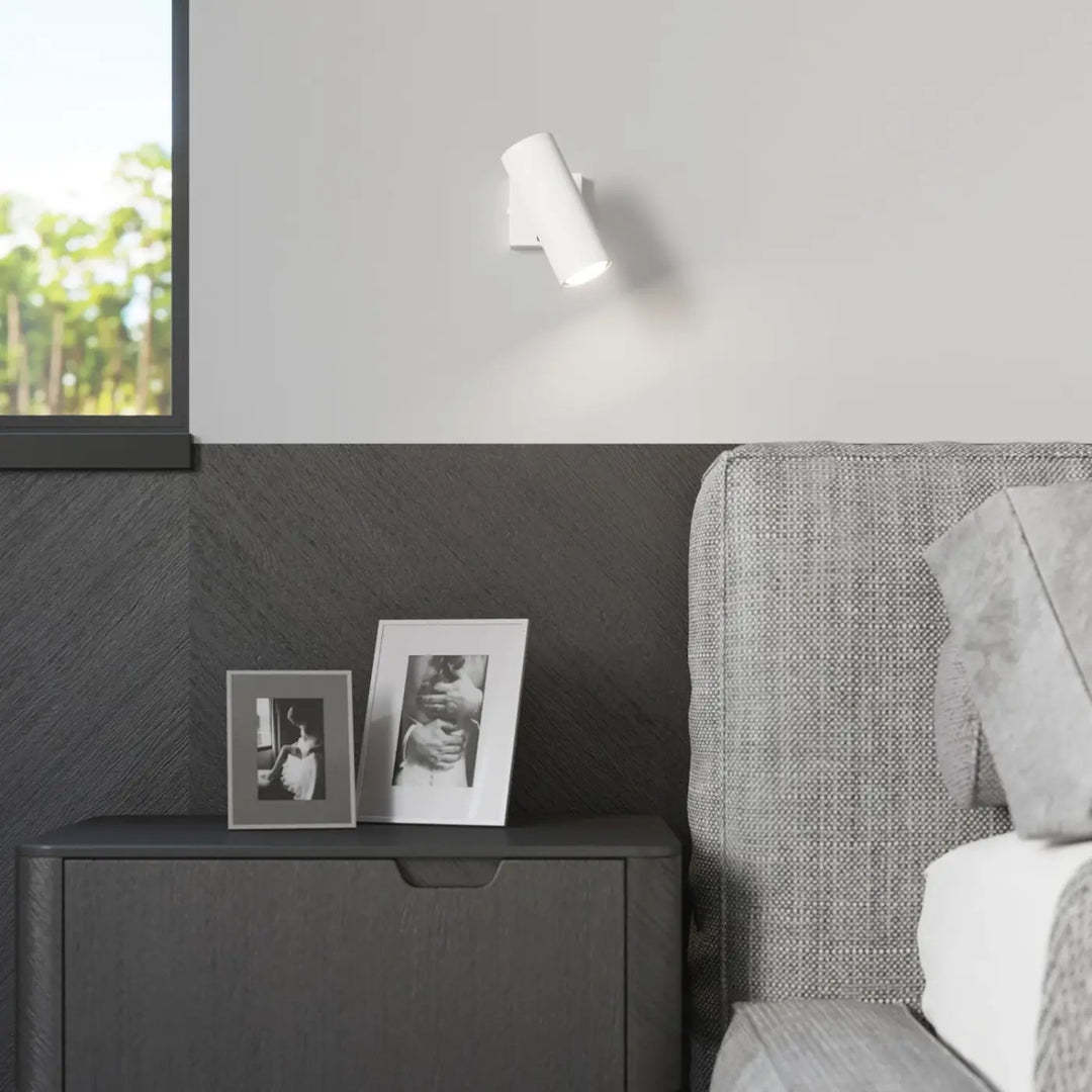 Applique murale blanc dans un intérieur contemporain