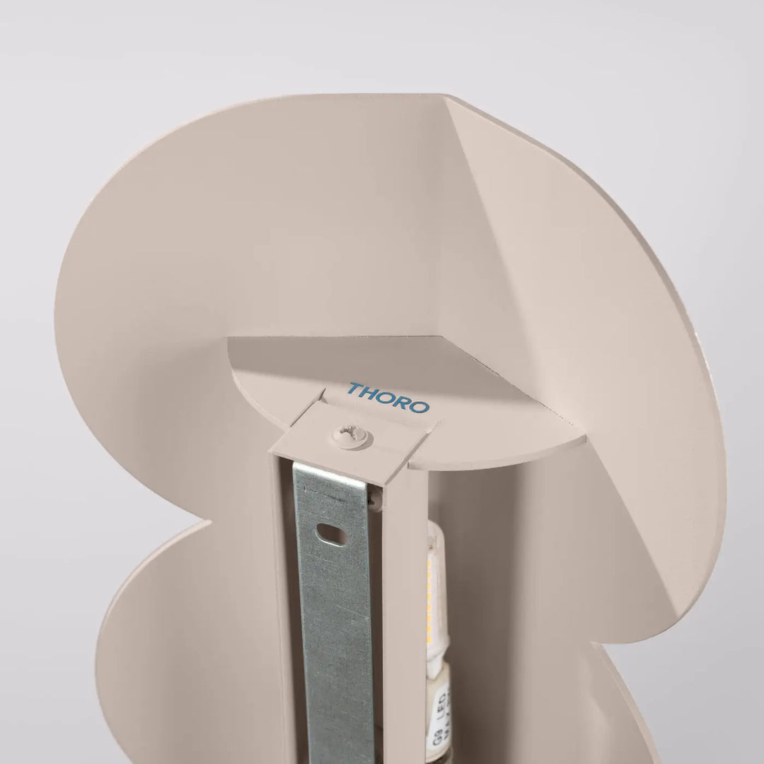 BISCUIT taupe wall light
