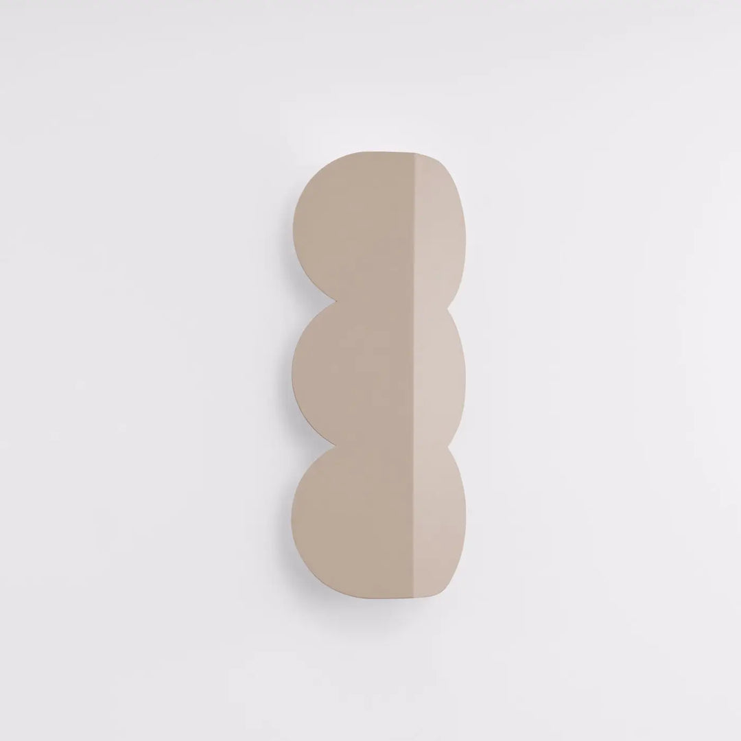 BISCUIT taupe wall light