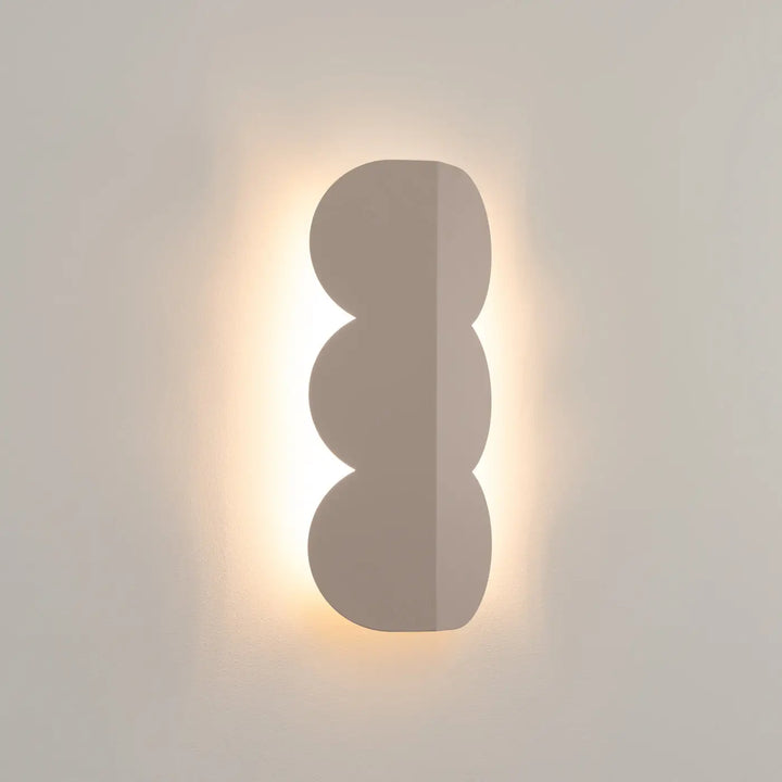 BISCUIT taupe wall light