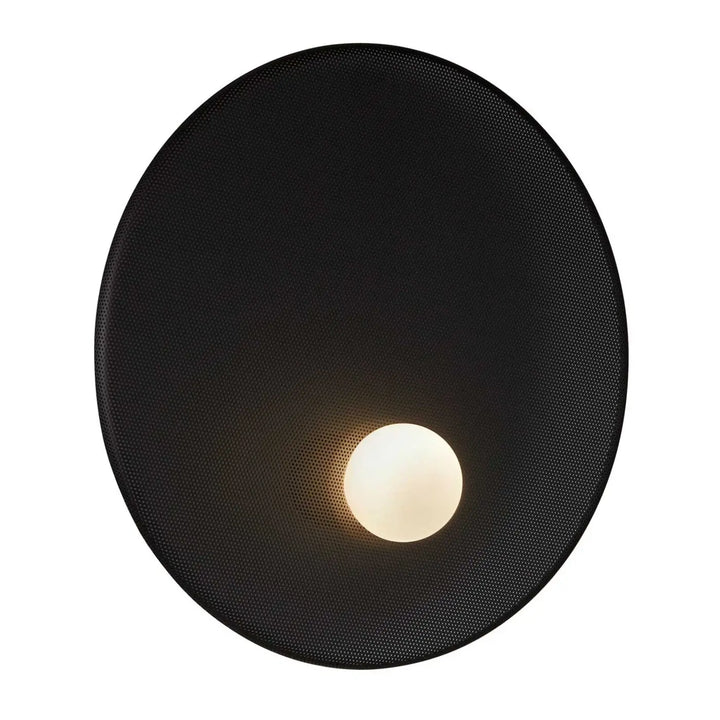 Applique Trip noire vue de face #couleur_noir