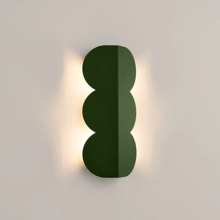 BISCUIT wall light, olive green