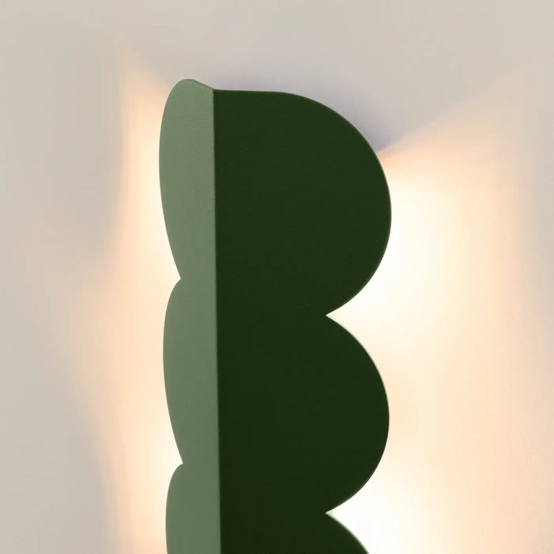 BISCUIT wall light, olive green