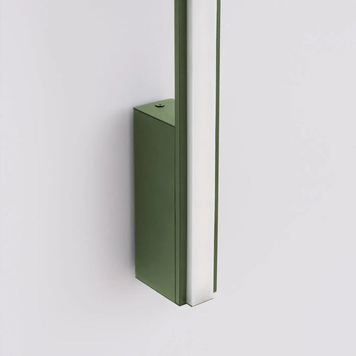 Applique murale lagom 90 vert olive design minimaliste collection lagom allie avec excellente finition