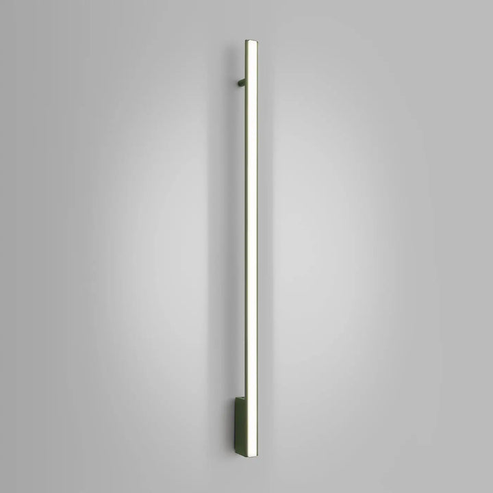 LAGOM 120 wall light, olive green, LED 4000K