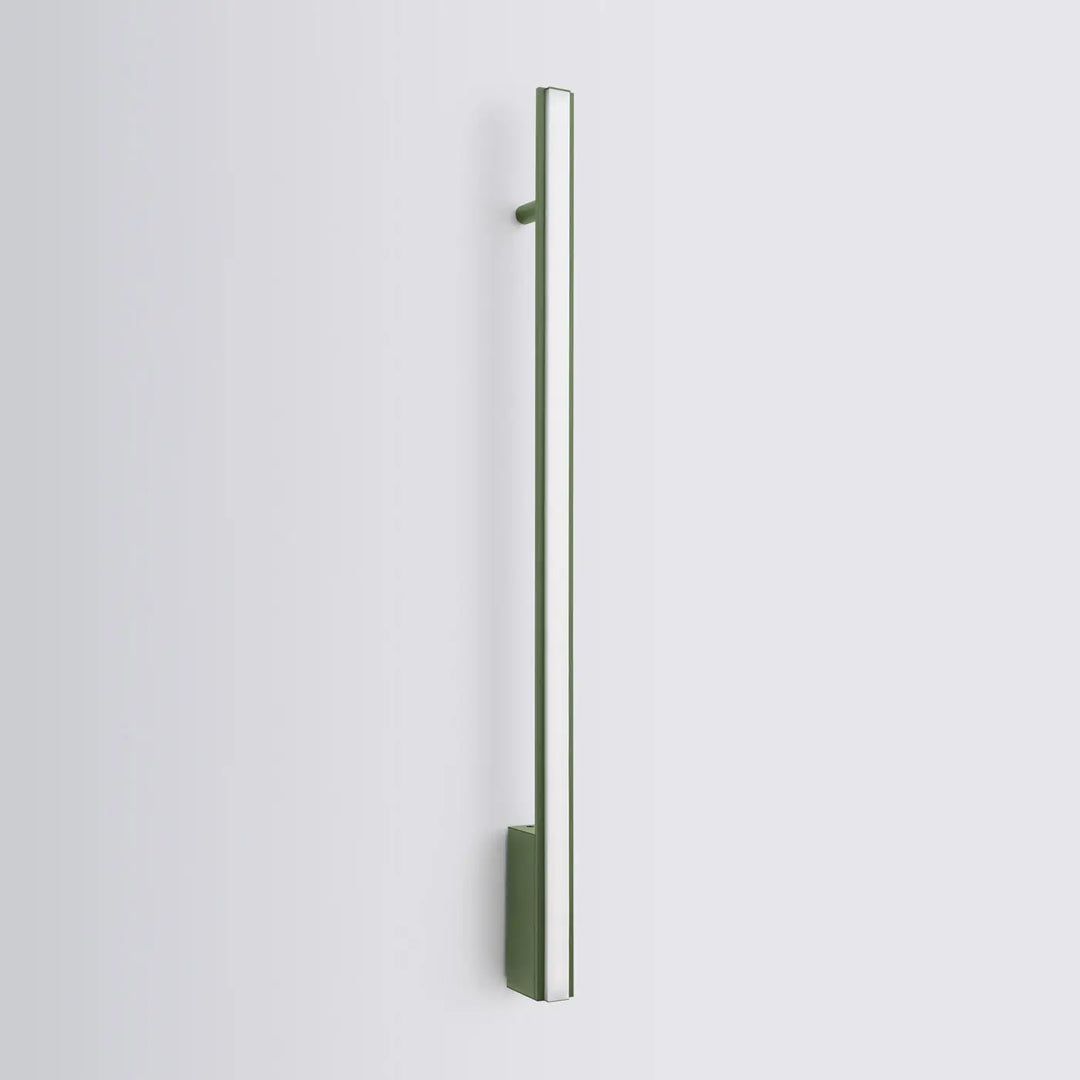 LAGOM 90 wall light, olive green, LED 3000K