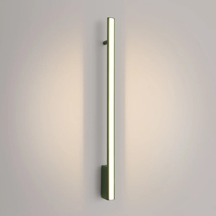 LAGOM 90 wall light, olive green, LED 3000K