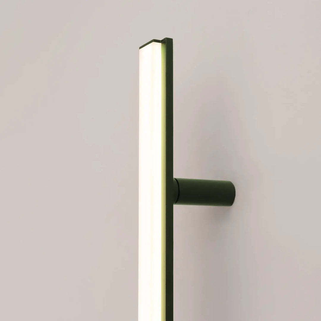 LAGOM 90 wall light, olive green, LED 3000K