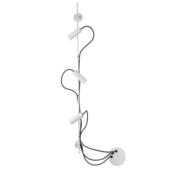 Applique-plafonnier linéaire Clap blanche de Faro Barcelona