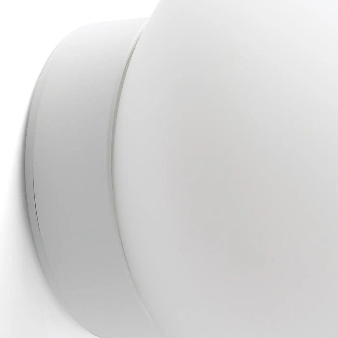 Détail de l'applique Nubo blanche