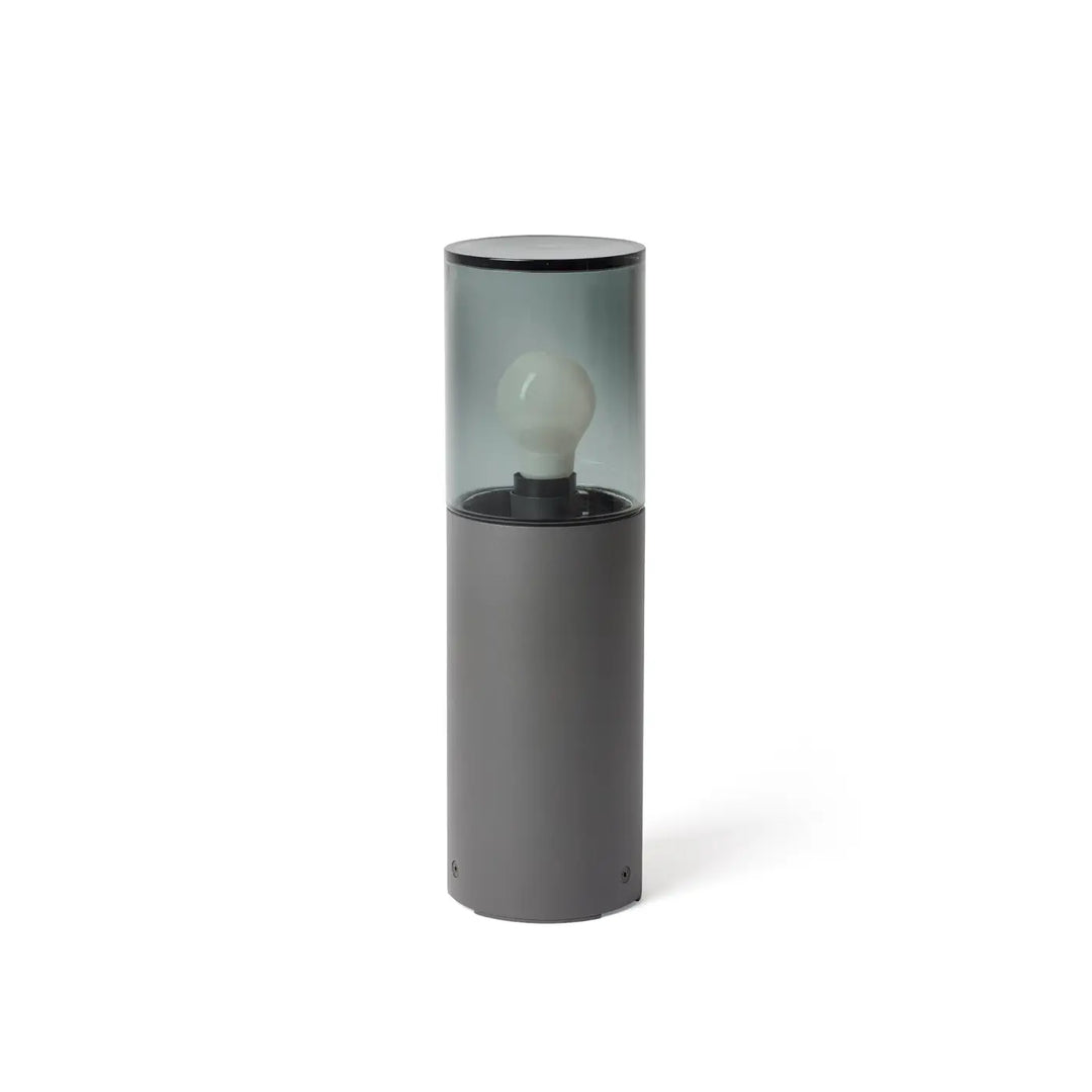 Borne extérieure Kila 40 cm verre fumé de Faro Barcelona