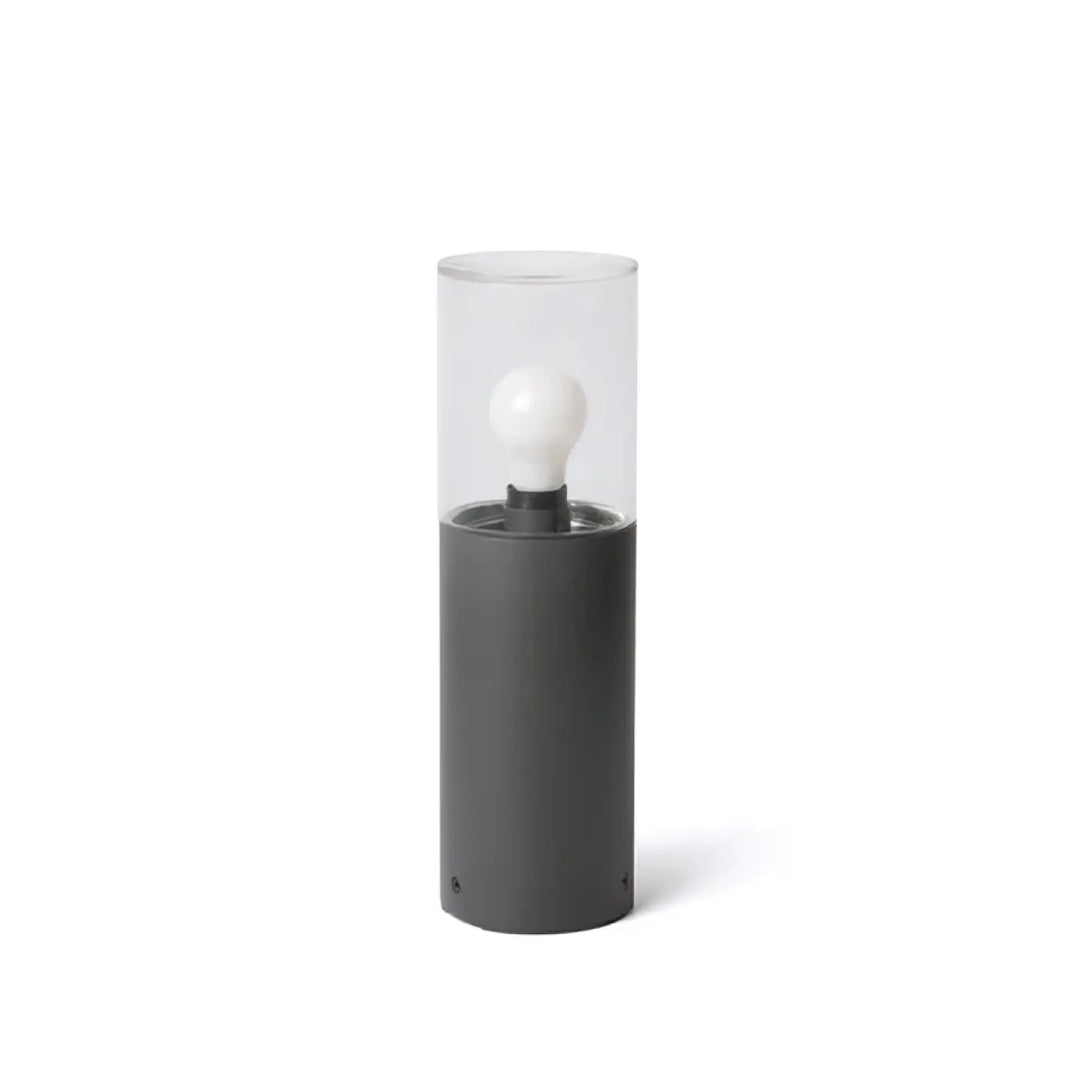 Borne extérieure Kila 40 cm verre transparent de Faro Barcelona