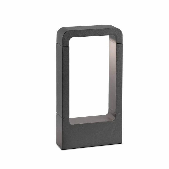 Balise extérieure Das 30 cm gris foncé de Faro Barcelona