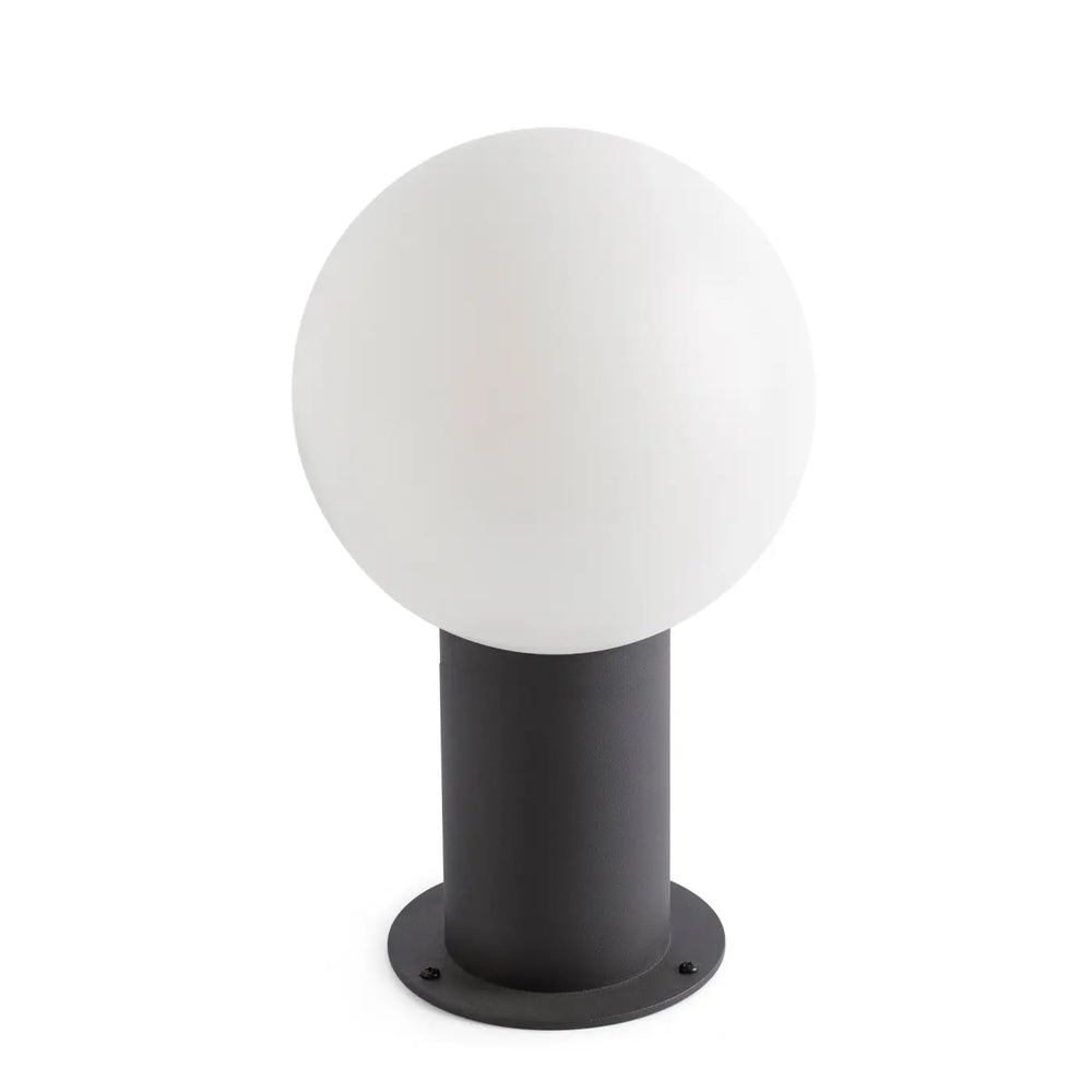 Borne extérieure Moon 30 cm gris foncé de Faro Barcelona