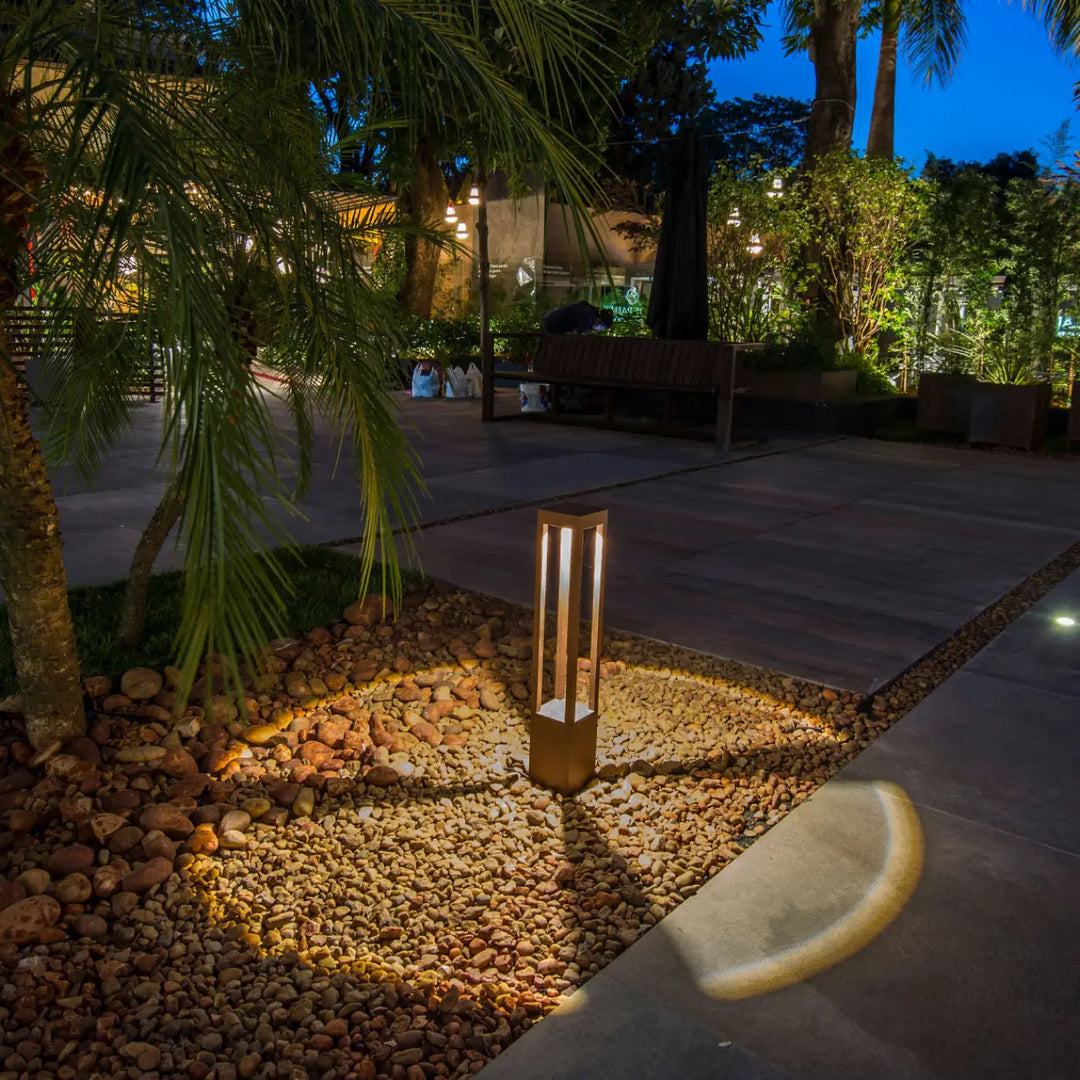 Borne Agra marron de Faro Barcelona en situation