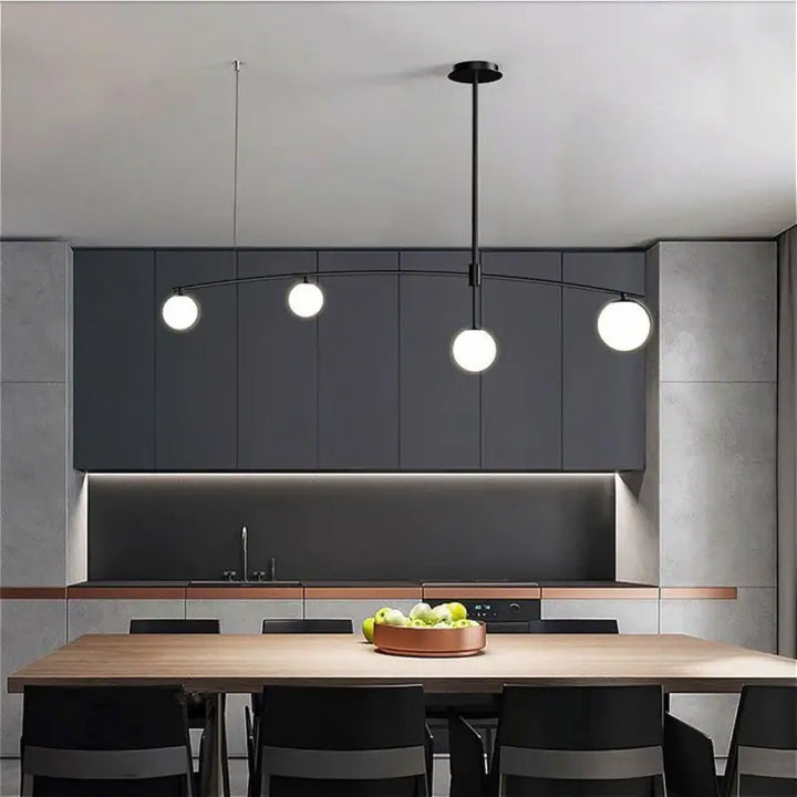 Boule Verre Suspension Au Design Moderne
