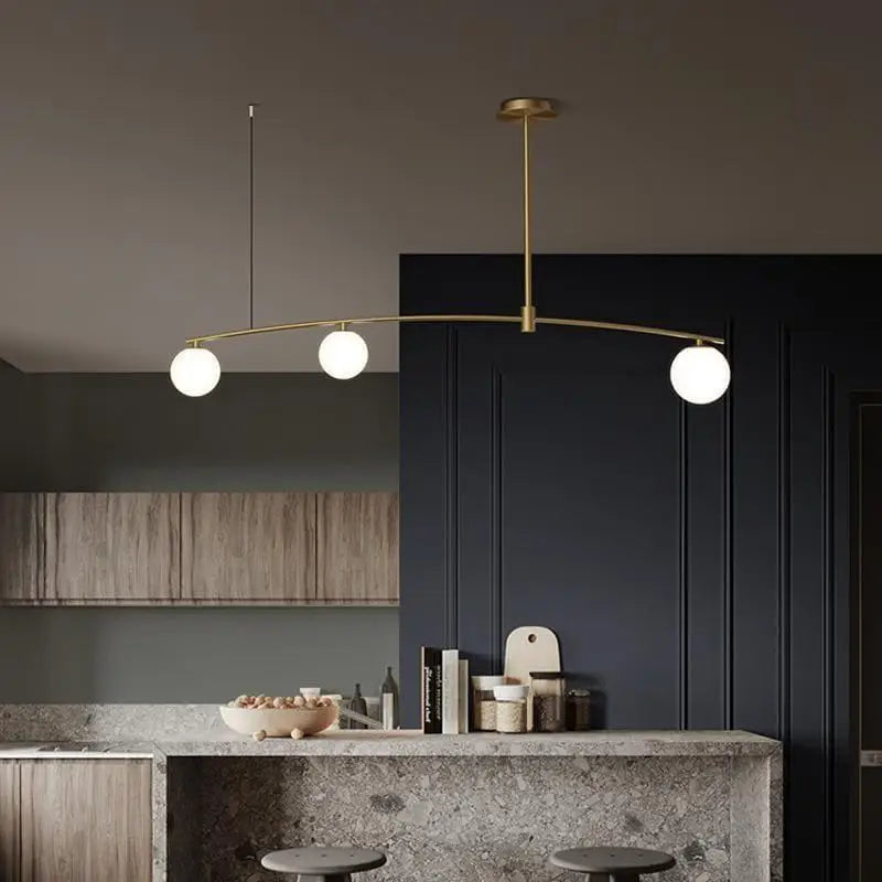 Boule Verre Suspension Au Design Moderne