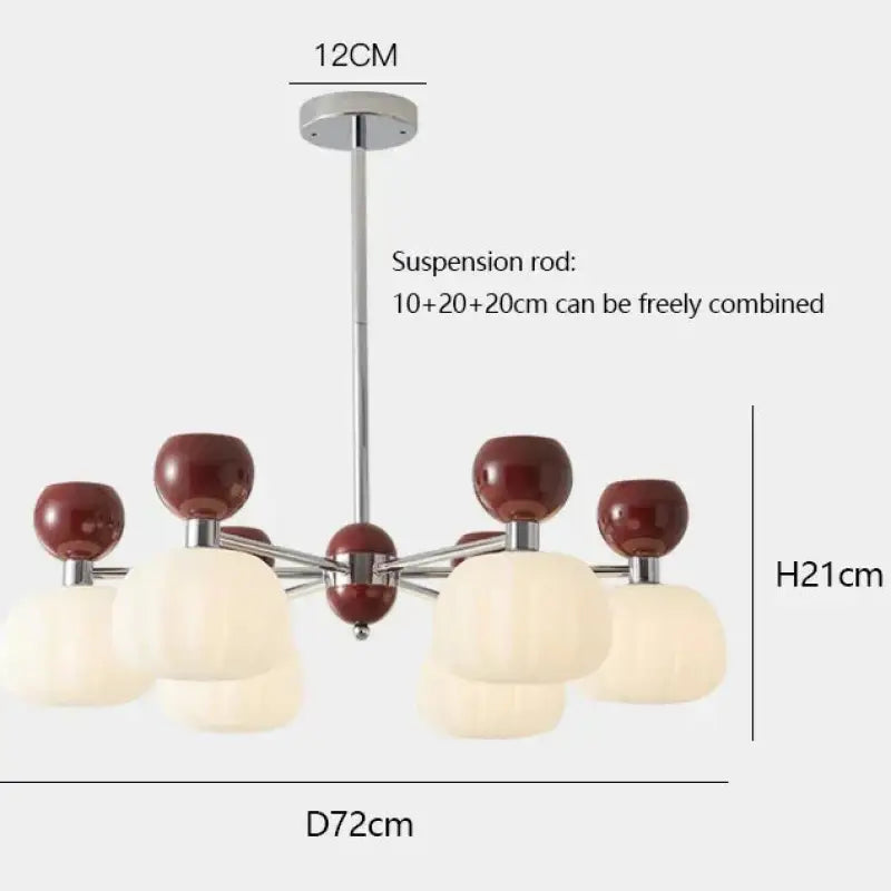 Suspension têtes moderne vert design écologique élan
