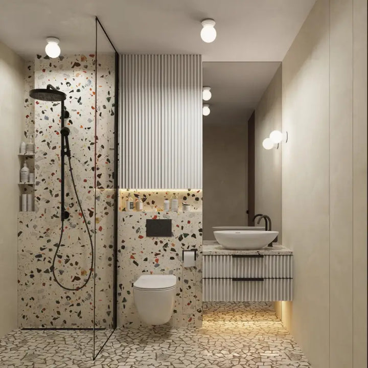 Applique murale zori ip44 | sollux lightning