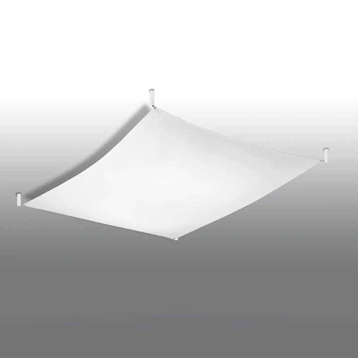 Luminaire plafonnier blanc éteint