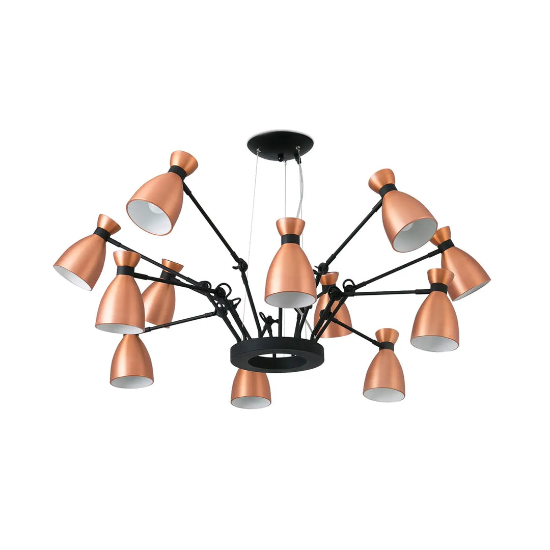 Suspension Retro 12L cuivre de Faro Barcelona