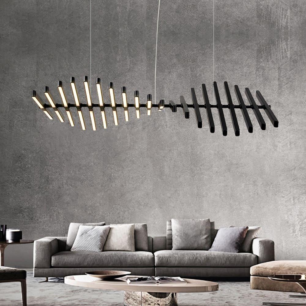 suspension luminaire grande hauteur sous plafond