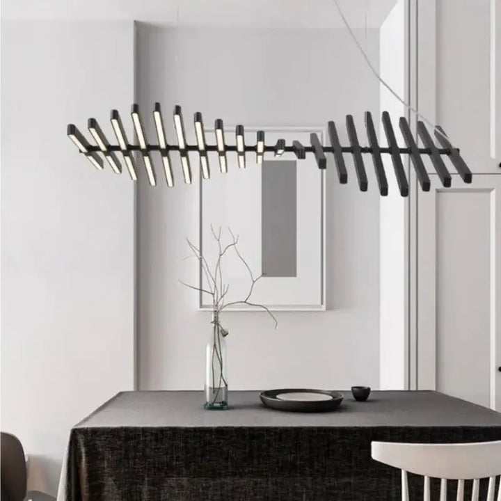 Grande Suspension Design Arête De Poisson