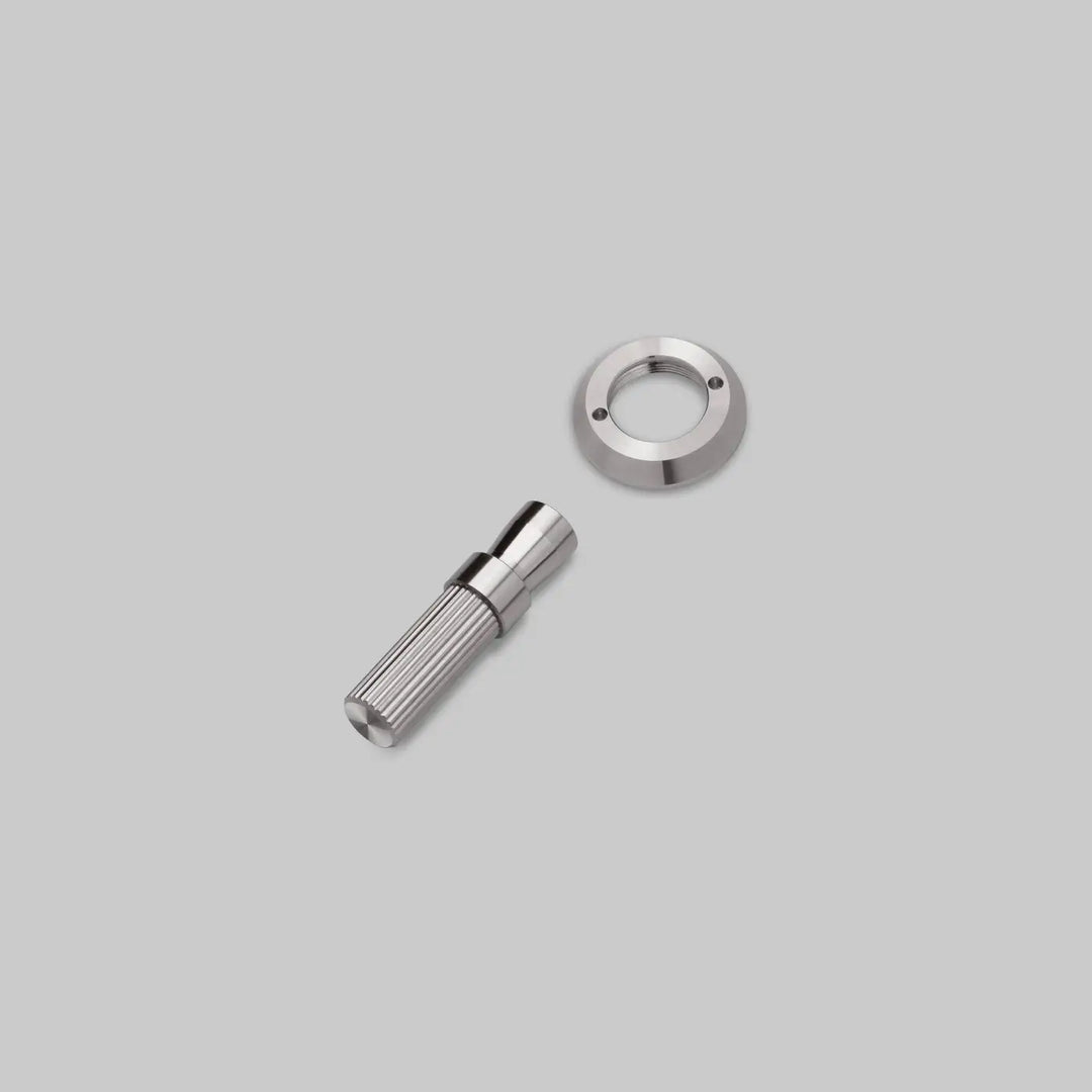 Kit de finition pour interrupteur à gravure alignée, finition acier #couleur_argent