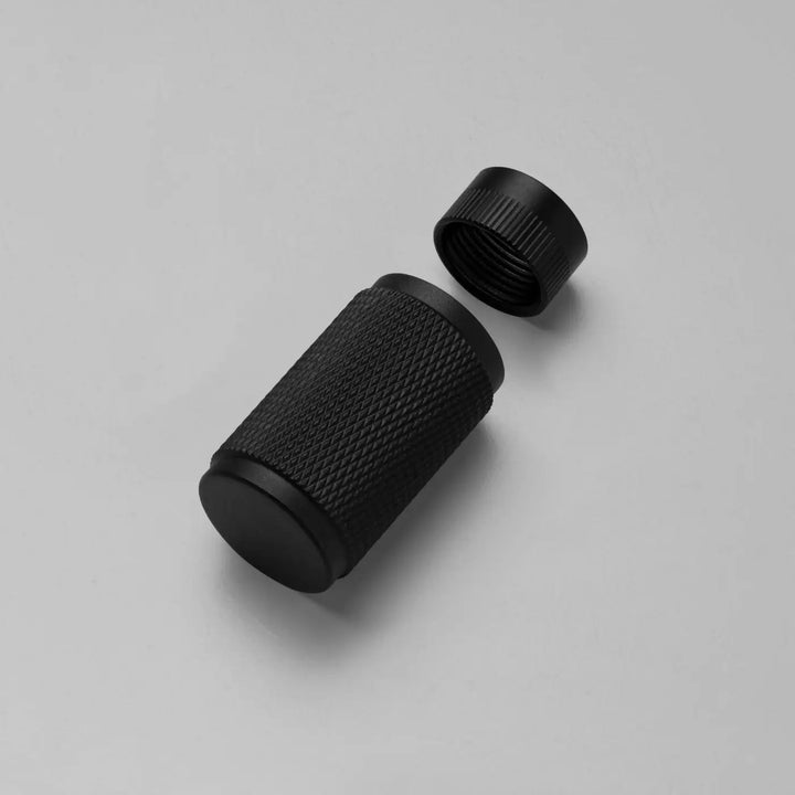 Kit de finition pour variateur à gravure quadrillée noir #couleur_noir