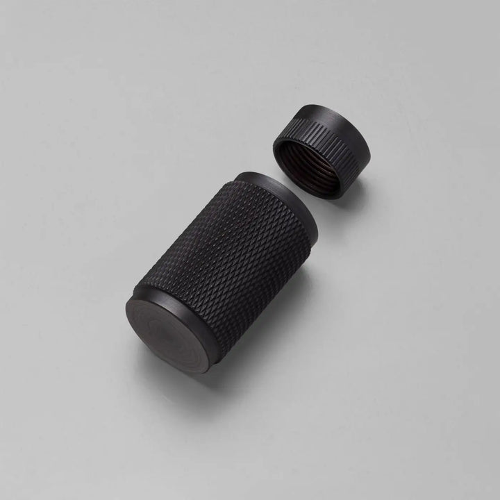 Kit de finition pour variateur à gravure quadrillée, finition bronze fumé #couleur_gris