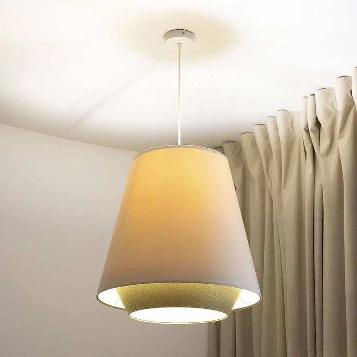 Suspension Luminaire | DOBLO  (Creme/Olive)