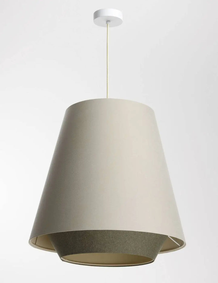 Suspension Luminaire | DOBLO  (Creme/Olive)