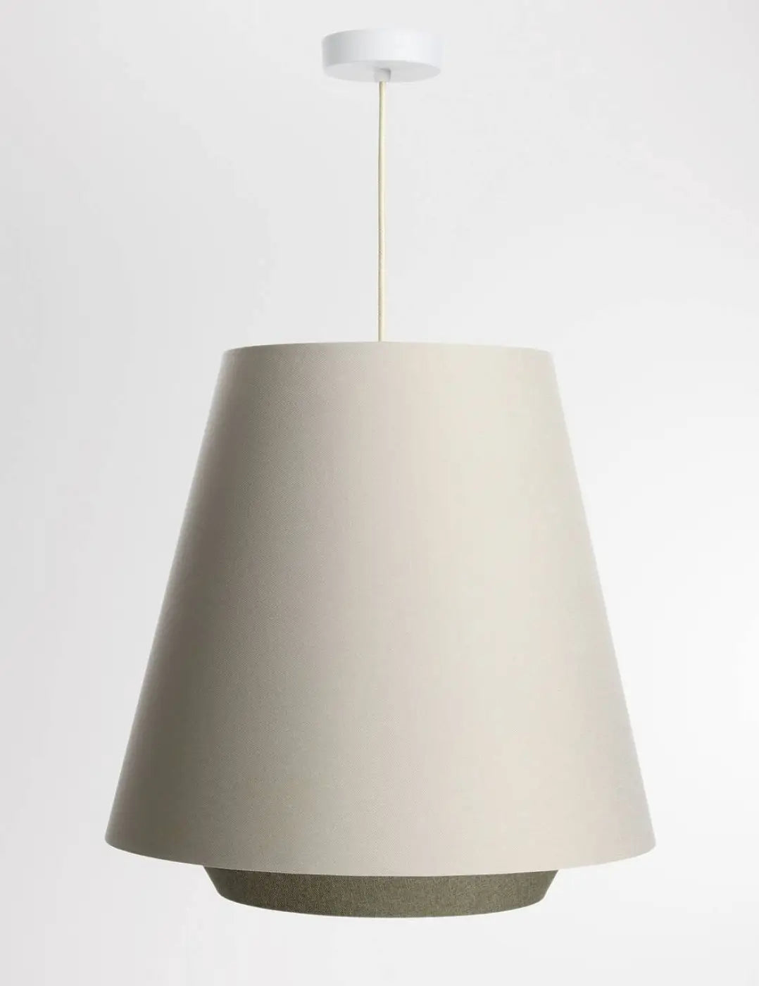 Suspension Luminaire | DOBLO  (Creme/Olive)
