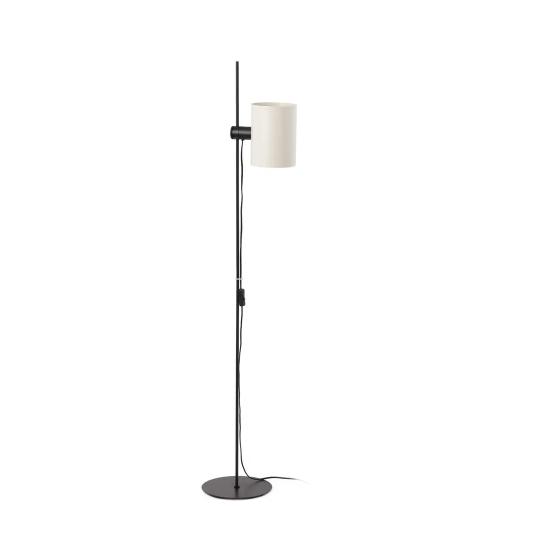 Lampadaire Guadalupe noir et beige de Faro Barcelona