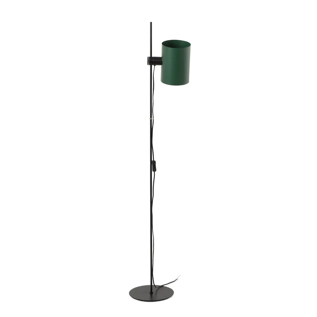 Lampadaire Guadalupe noir et vert de Faro Barcelona