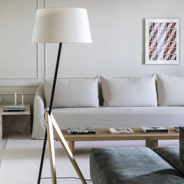 Lampadaire Treewood de Faro Barcelona en situation