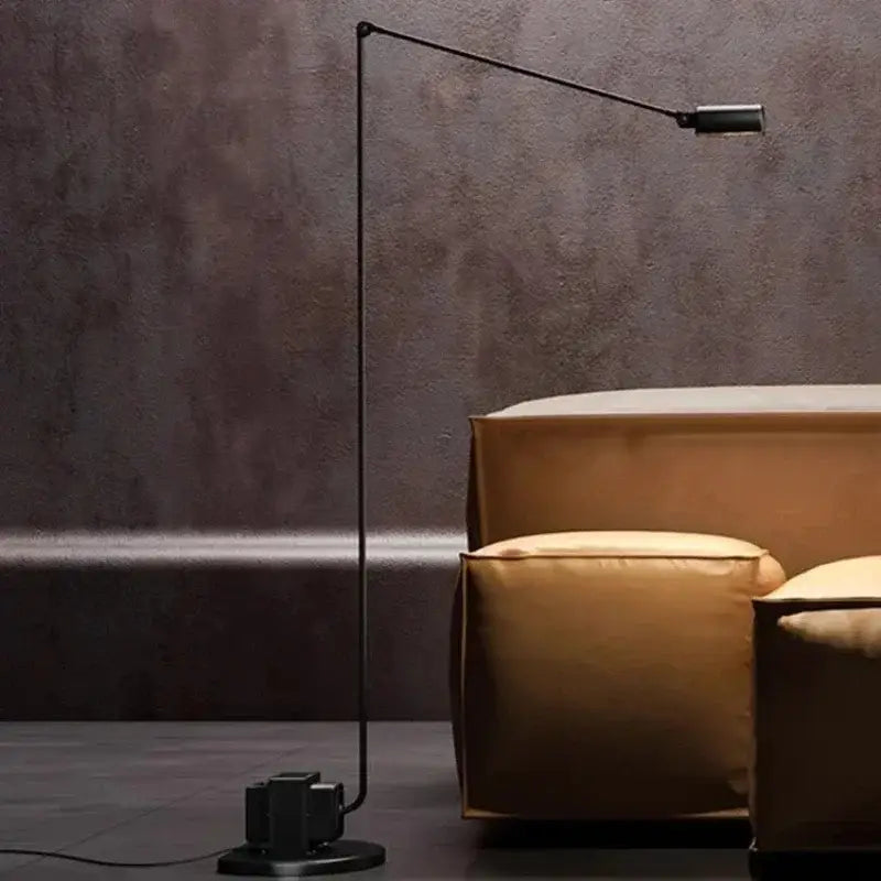 Lampadaire design articulé style architecte au design contemporain