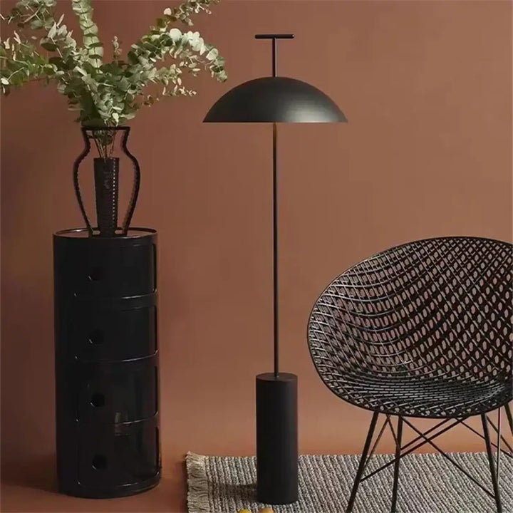 Lampadaire design minimaliste en métal contemporain chic