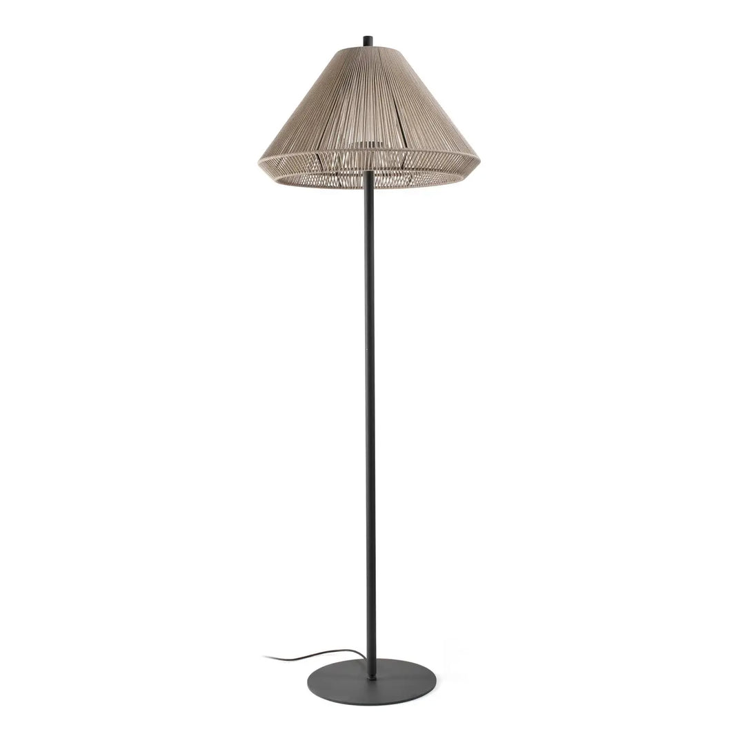 Lampadaire Saigon Out C70 195 cm beige de Faro Barcelona