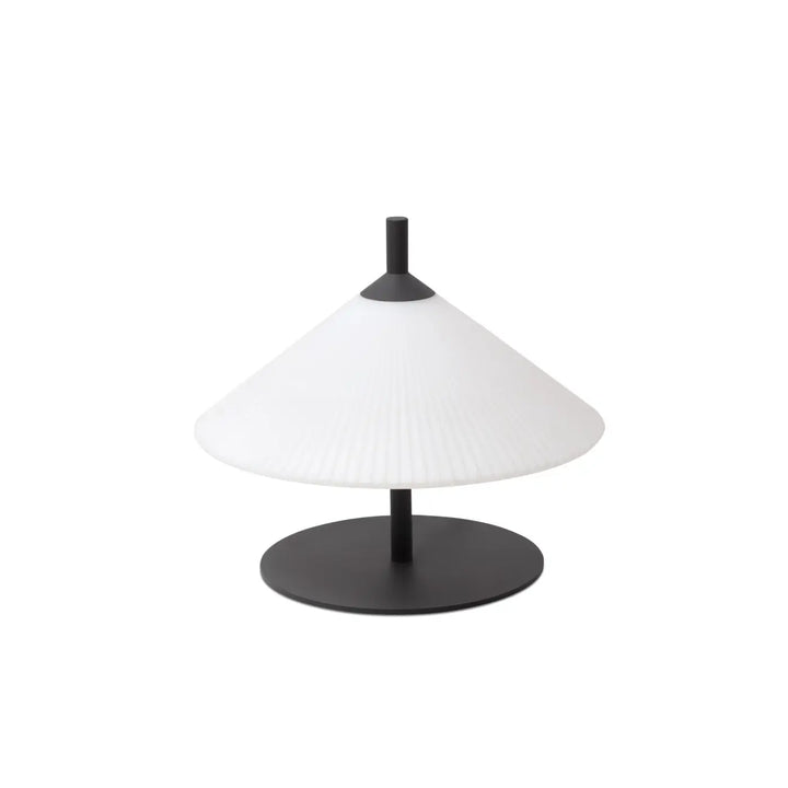Lampadaire bas Saigon Out R55 50 cm blanc de Faro Barcelona