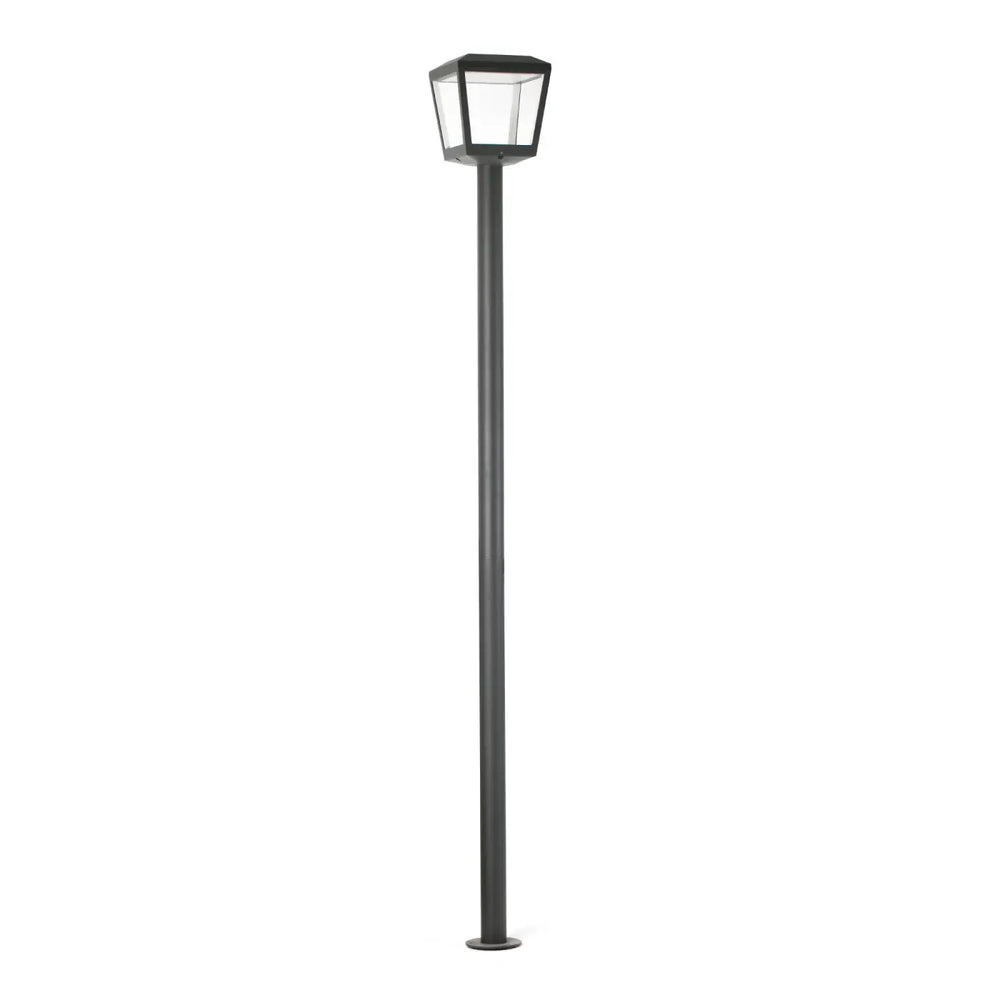 Lampadaire extérieur Plaza gris foncé de Faro Barcelona