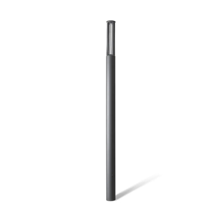 Lampadaire extérieur Screen 3,1 m gris foncé 180° de Faro Barcelona