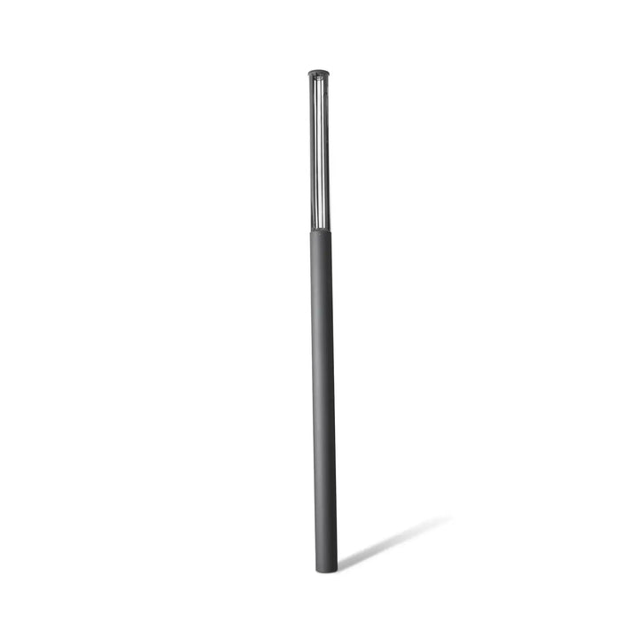 Lampadaire extérieur Screen 3,7 m gris foncé 360° de Faro Barcelona